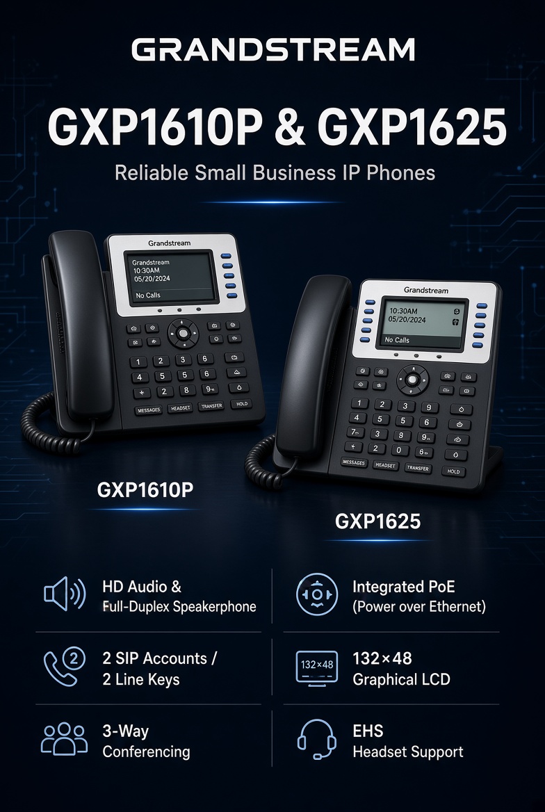 gxp1610p gxp1625