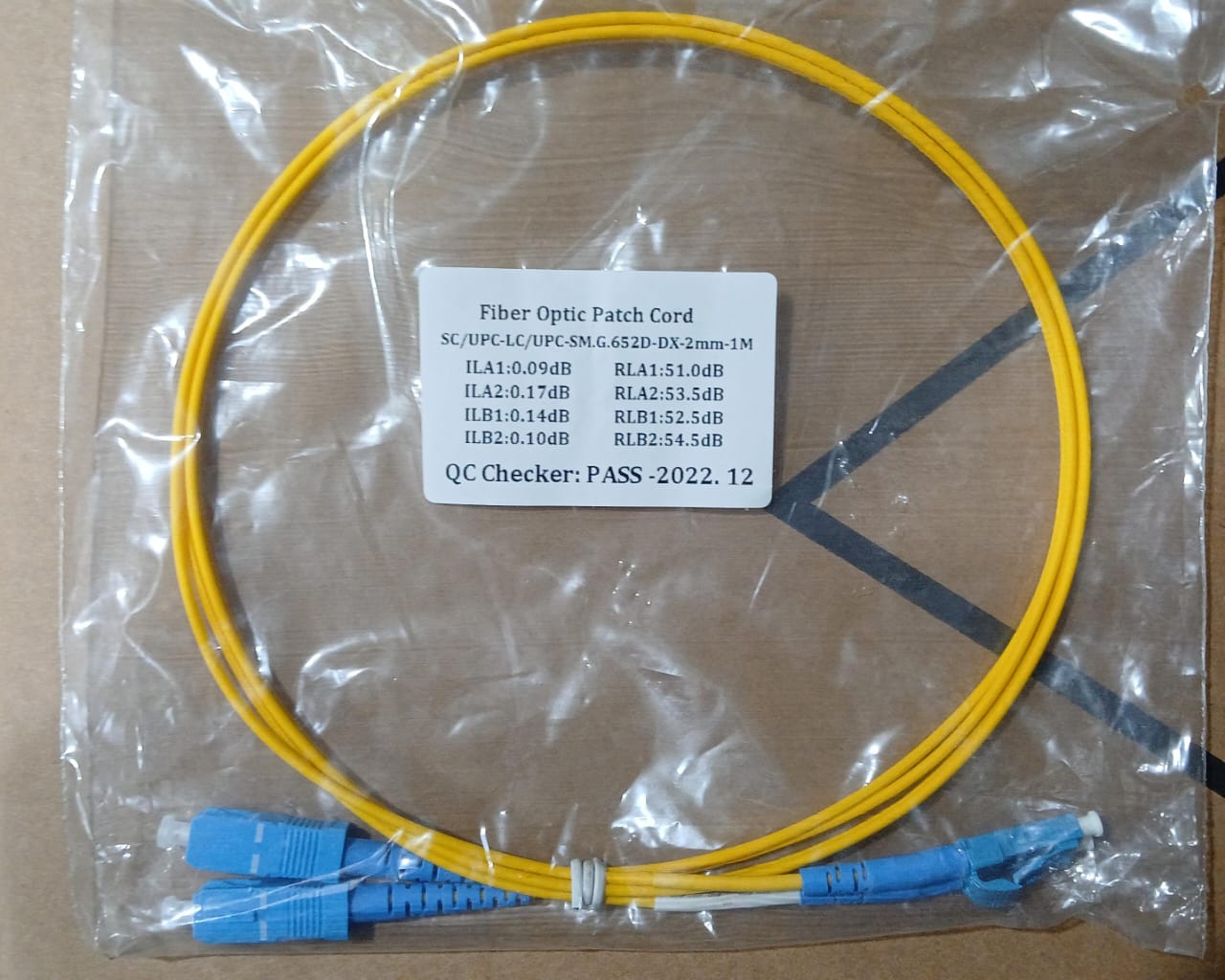 Patch Cord LC-SC-1m-SM