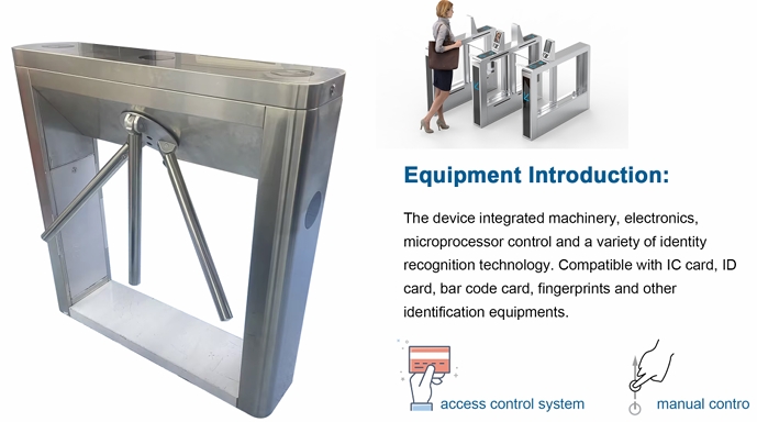 Uniqscan Trunstile Gate UT550-H