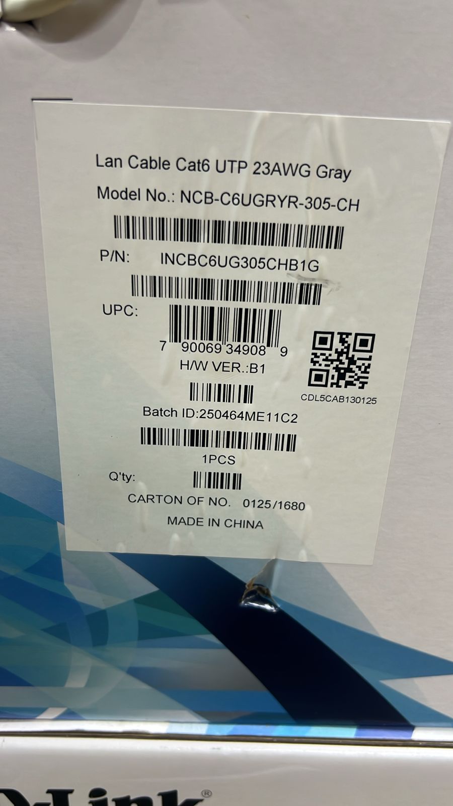 D-Link NCB-C6UGRYR-305-CH