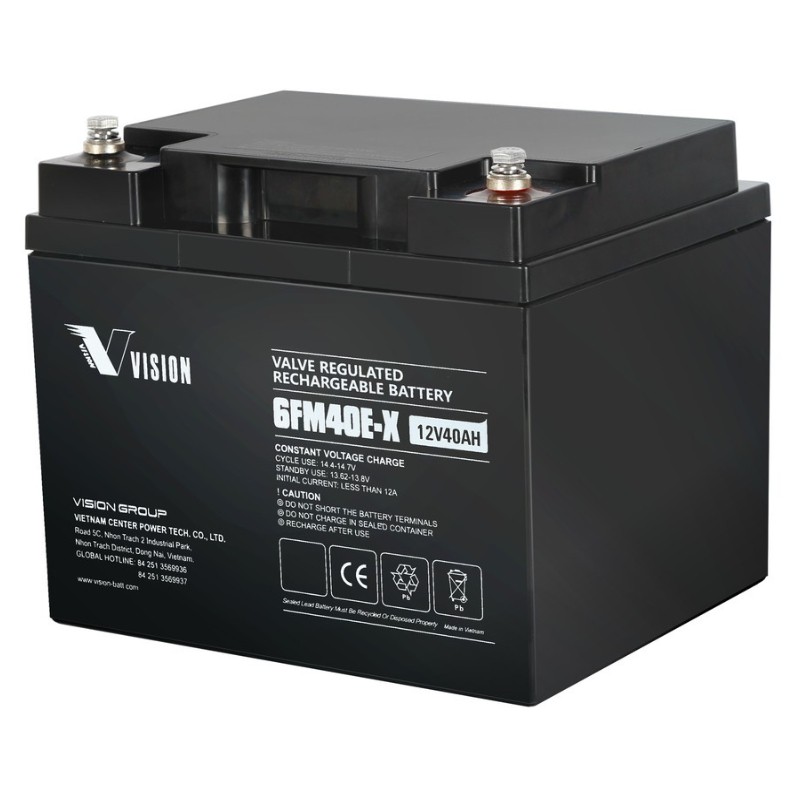 Vision MF Battery 12v 40Ah